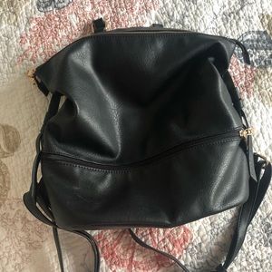 Black backpack